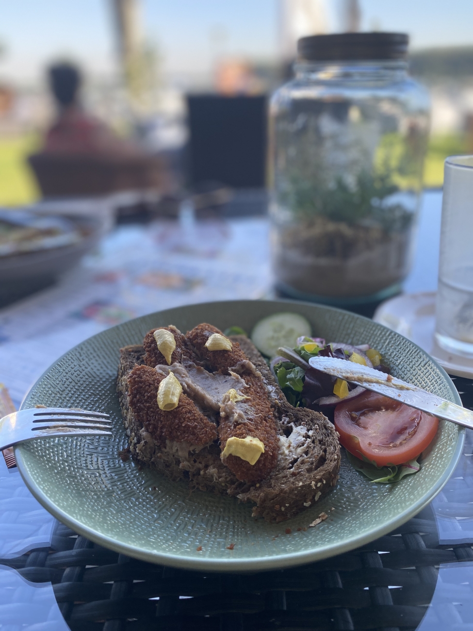 Lekker eten aan de MILLIGERPLAS