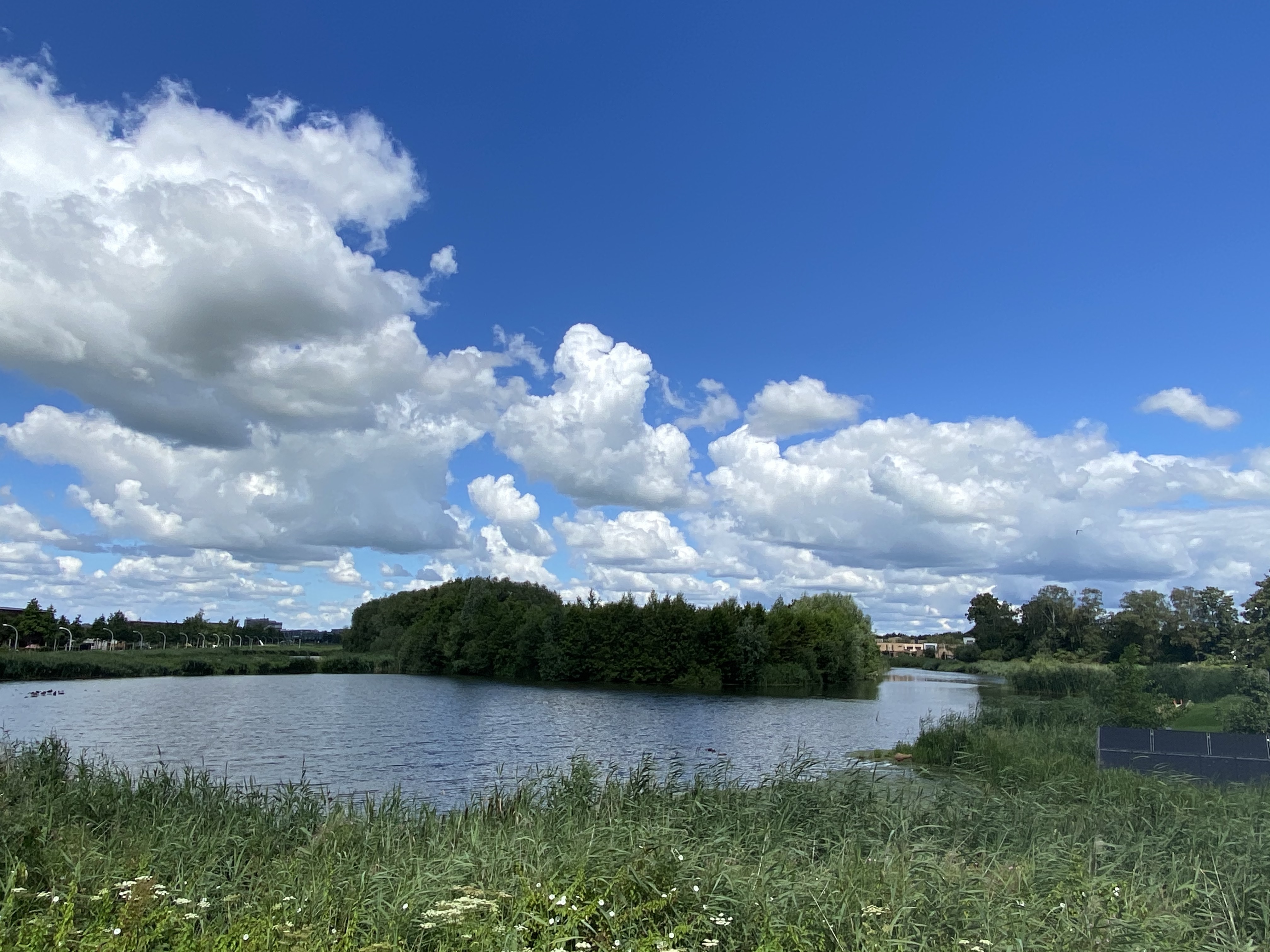 Blauwe luchten in Stadshagen