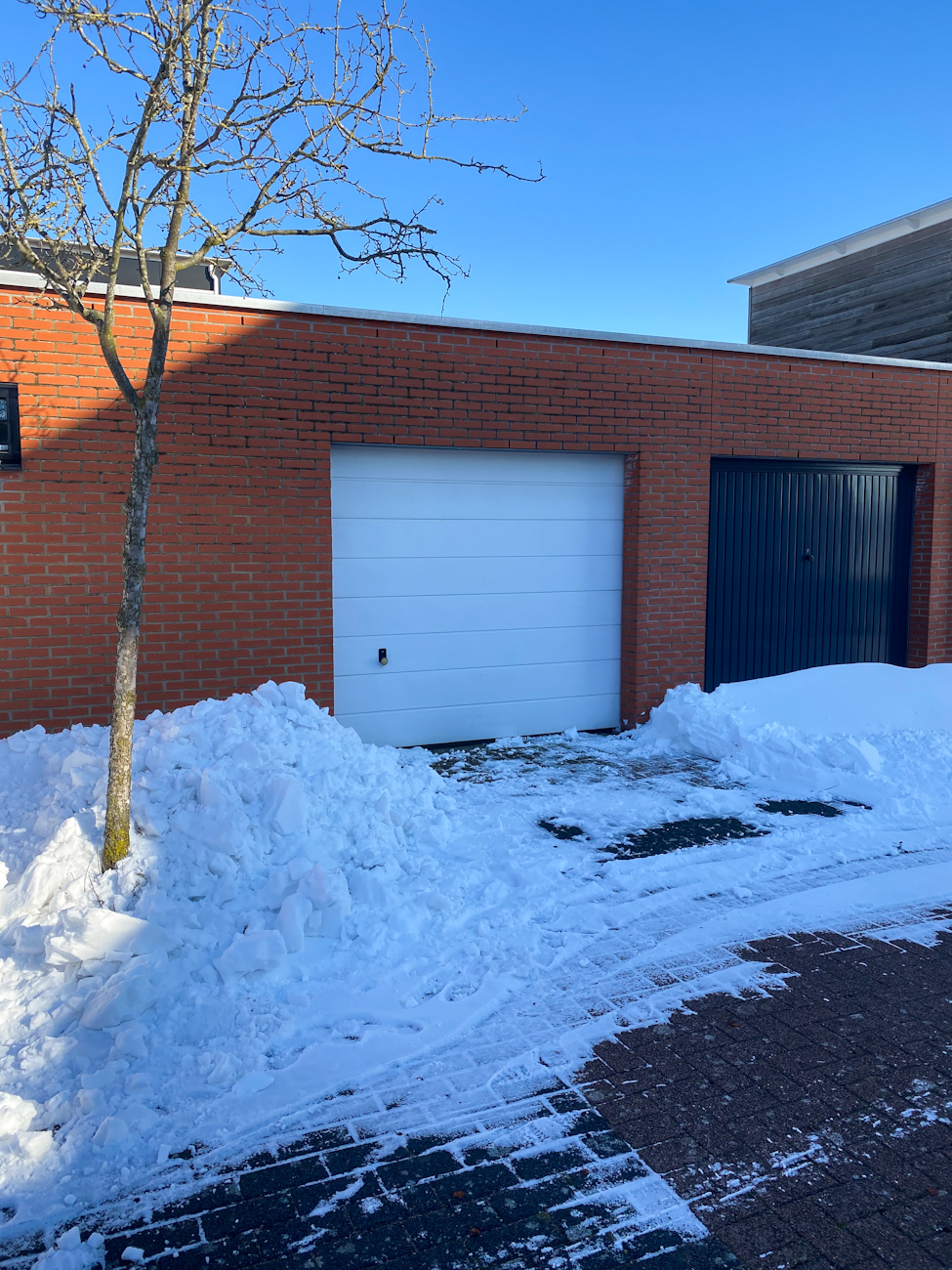 Sneeuw in Stadshagen